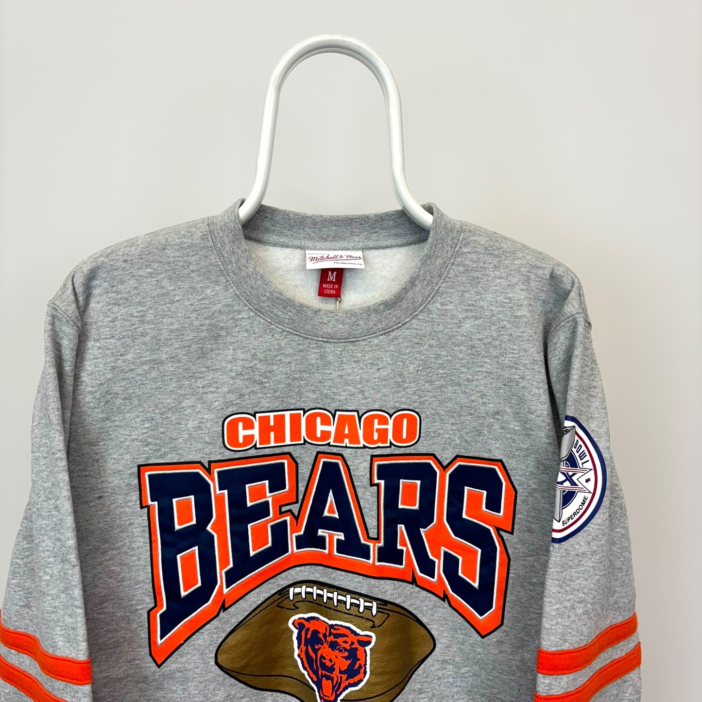 Mitchell & Ness Chicago Bears All Over Print Sweatshirt