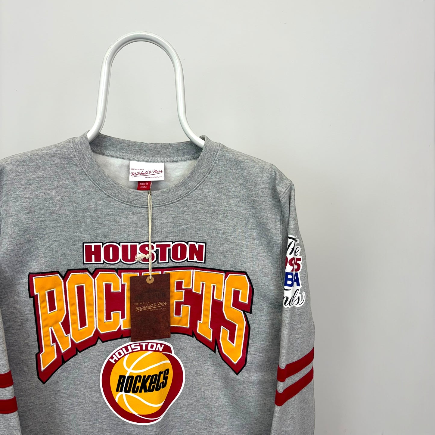 Mitchell & Ness Houston Rockets All Over Print Sweatshirt