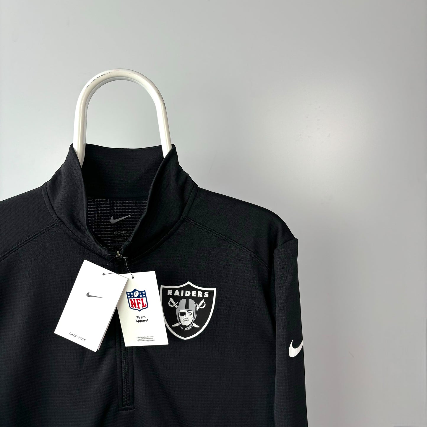 Nike Dri-Fit NFL Las Vegas Raiders 1/4 Zip Jumper