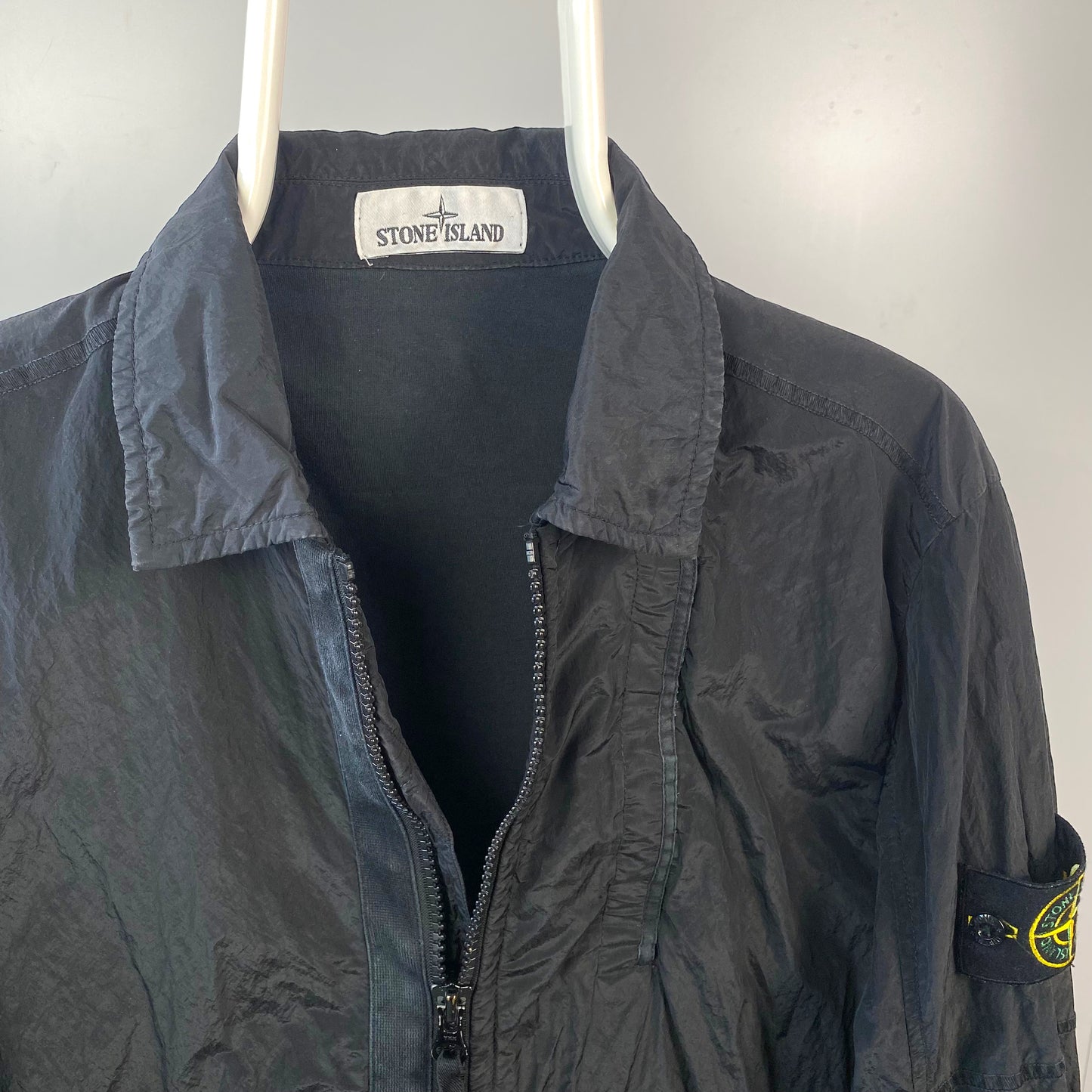 Stone Island Nylon Metal Shimmer Overshirt [M]