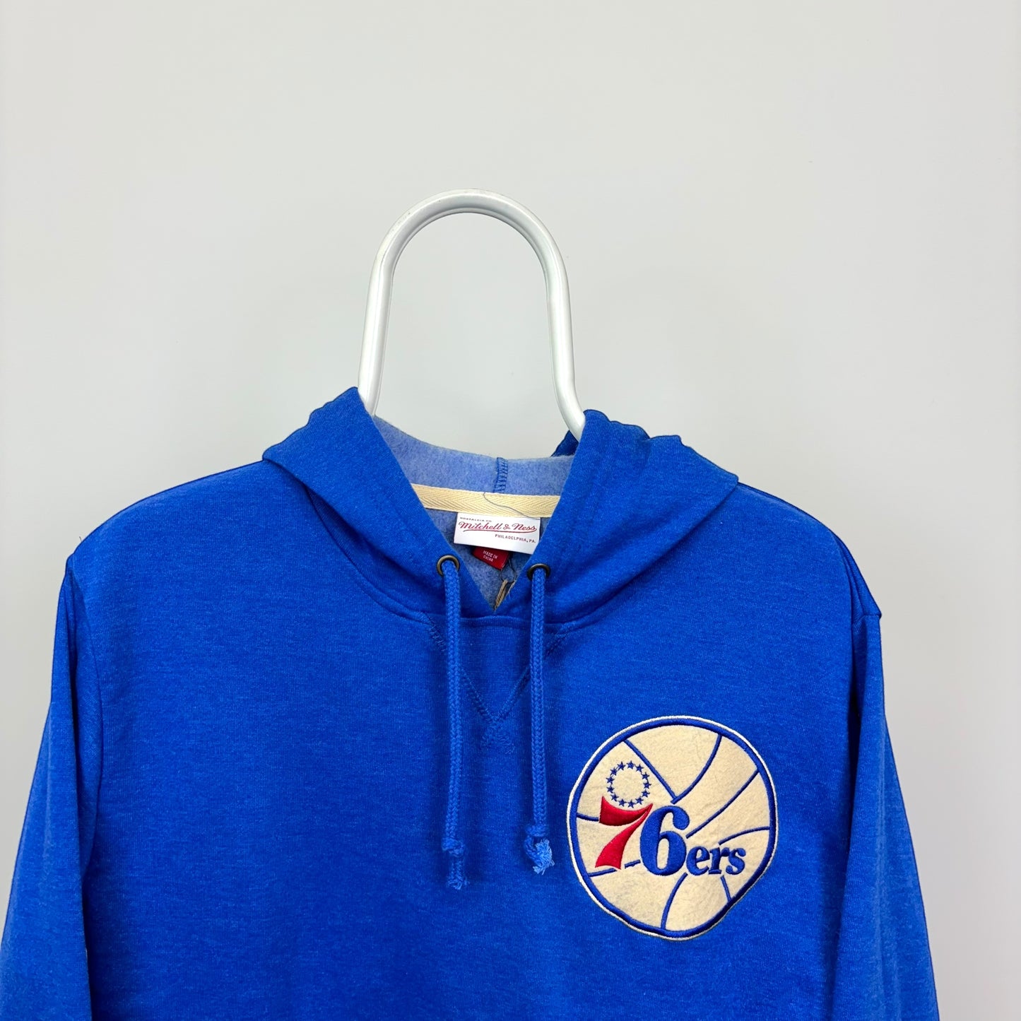 Mitchell & Ness Philadelphia 76ers Chest Logo Hoodie