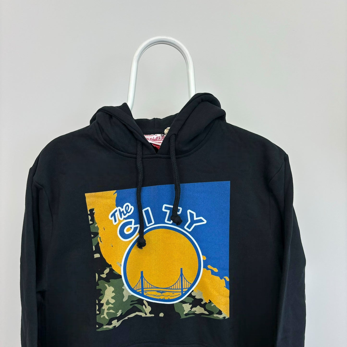 Mitchell & Ness Golden State Warriors Camo Paint Brush Hoodie