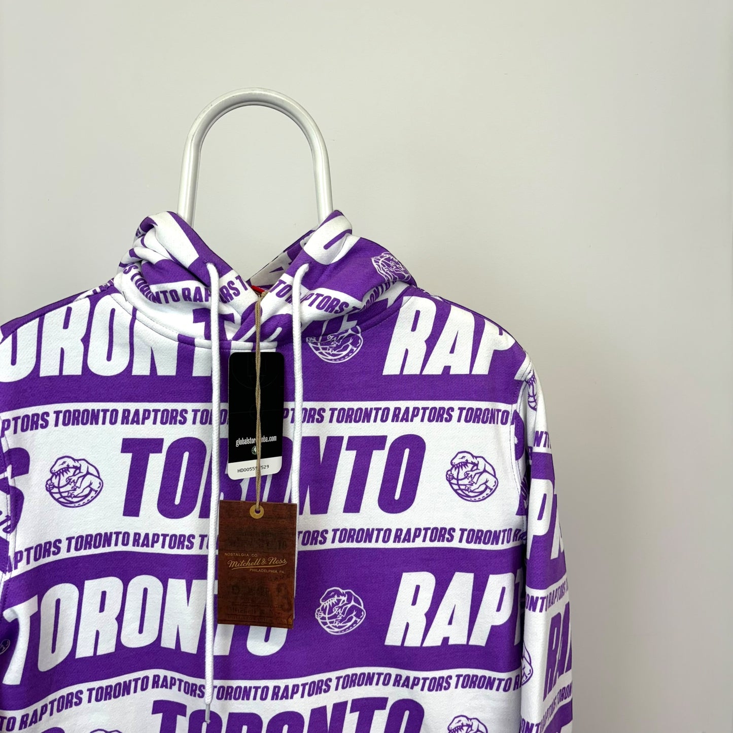 Mitchell & Ness Toronto Raptors Teamwrap Hoodie