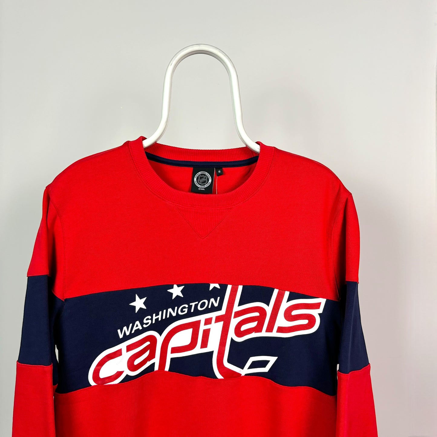 Fanatics Washington Capitals Panel Sweatshirt