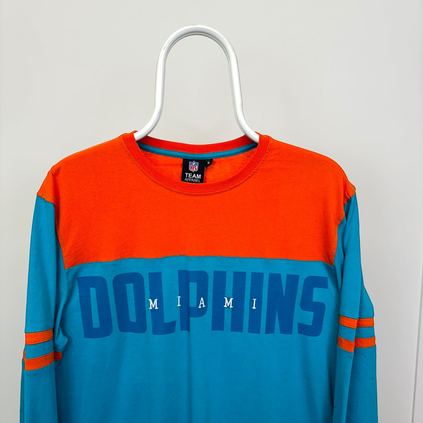 Fanatics Miami Dolphins Panelled Long Sleeve T-Shirt