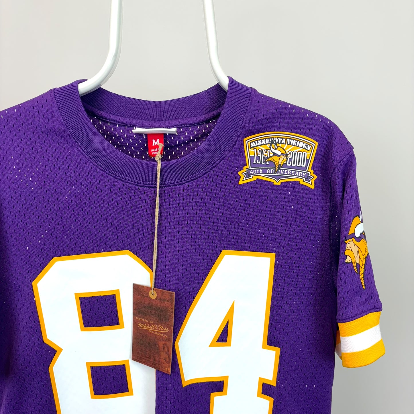 Mitchell & Ness Minnesota Vikings 40th Anniversary Mesh Jersey