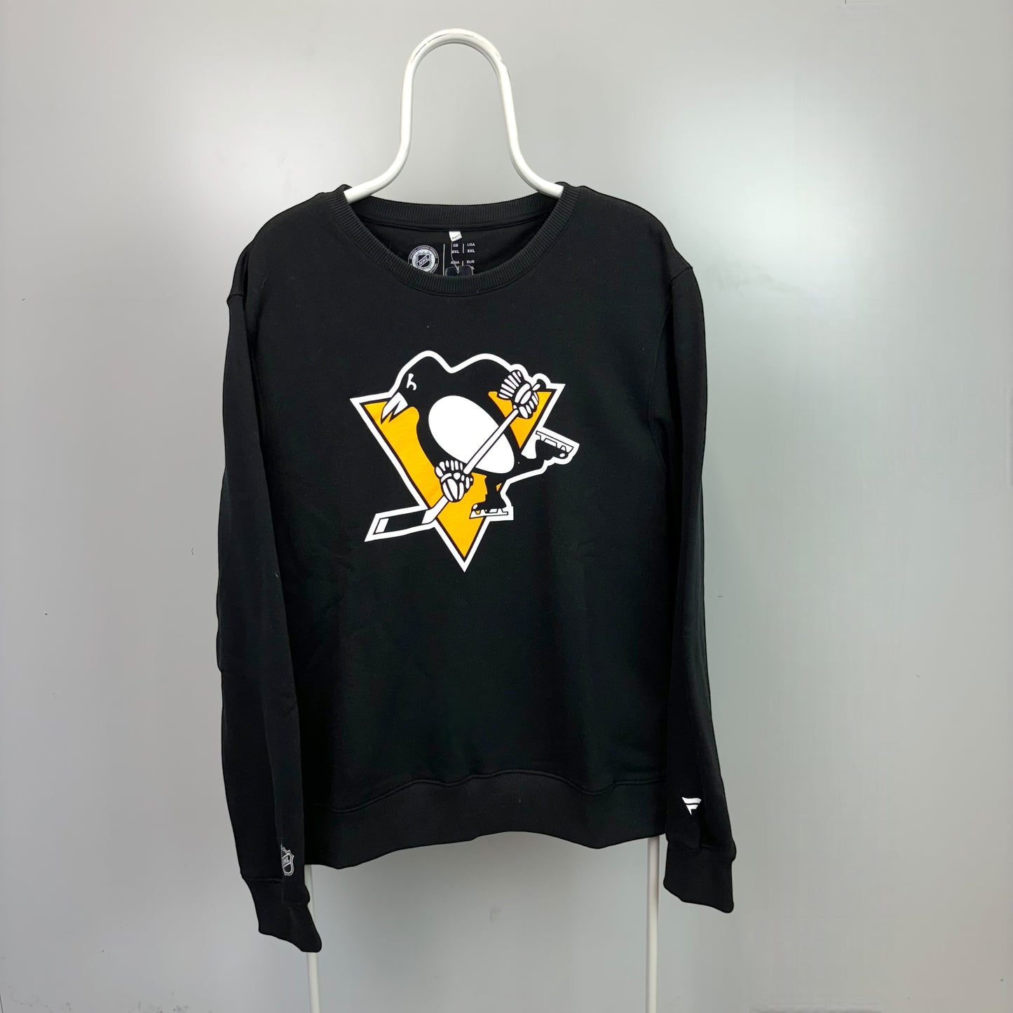 USA Fanatics NHL Pittsburgh Pengiuins Graphic Print Sweatshirt