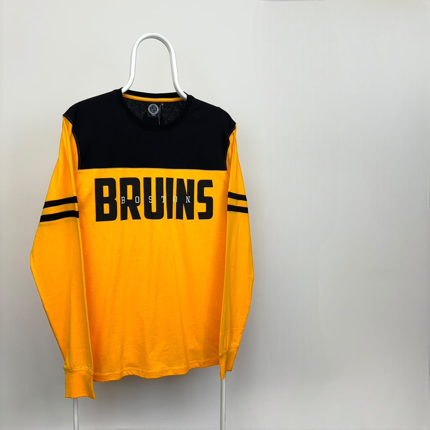 Fanatics Boston Bruins Panelled Long Sleeve T-Shirt