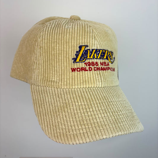 Mitchell & Ness Los Angeles Lakers Corduroy Snapback Hat