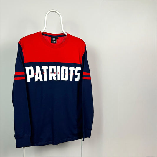 Fanatics New England Patriots Panelled Long Sleeve T-Shirt