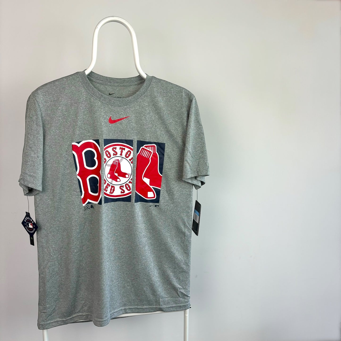 Nike Boston Red Sox Triptych Logo T-Shirt