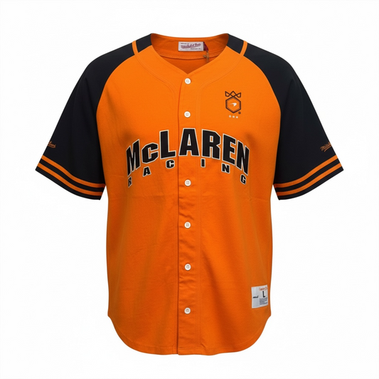Mitchell & Ness Mclaren Monaco Triple Crown Cotton Baseball Jersey