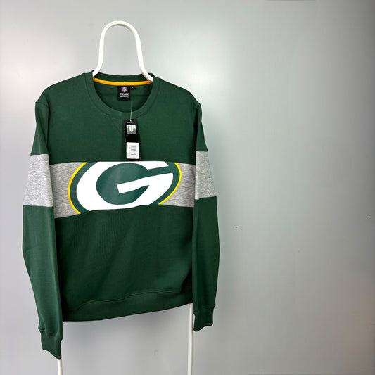 USA Deadstock Green Bay Packers Panel Sweatshirt [M]