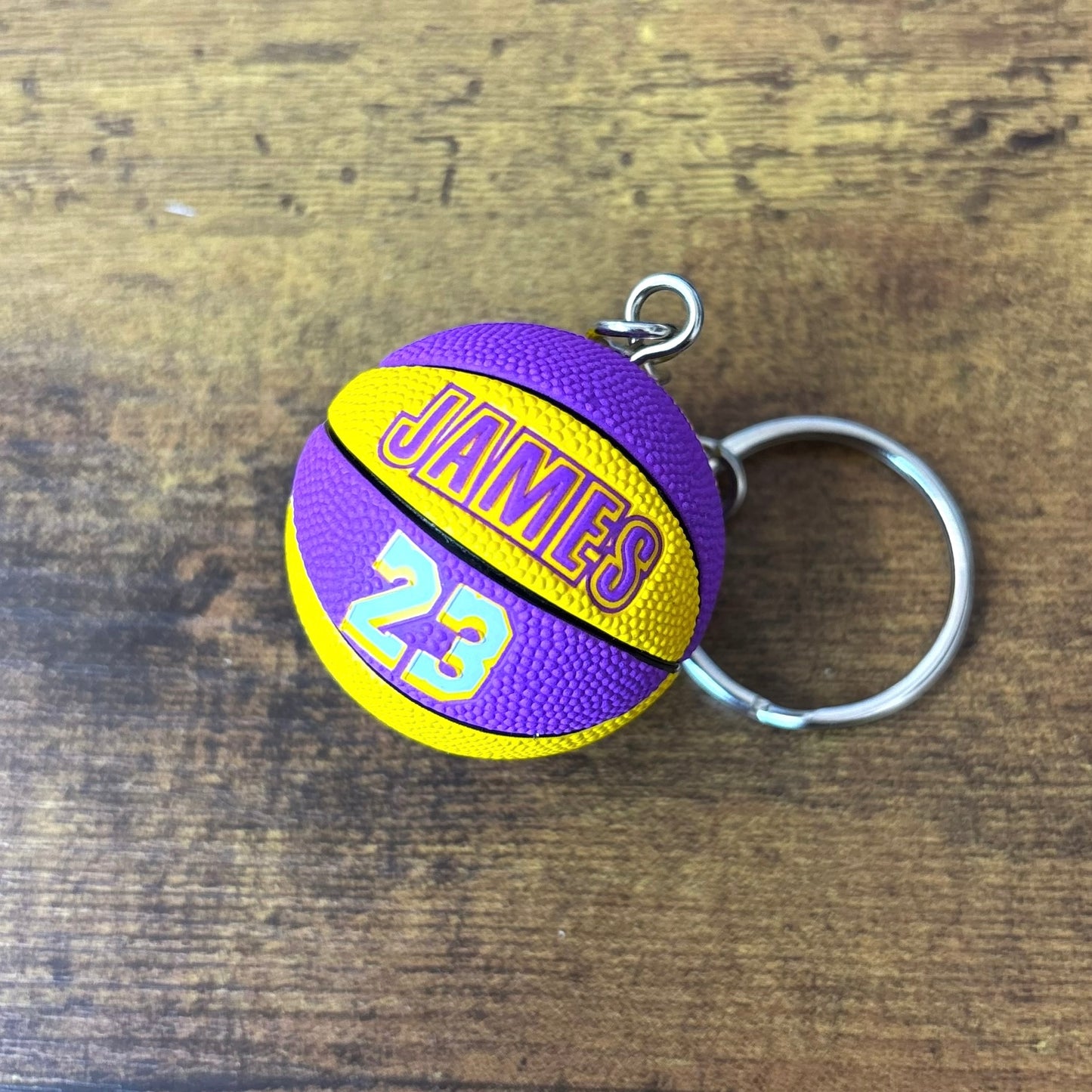 Mini Basketball Keychains
