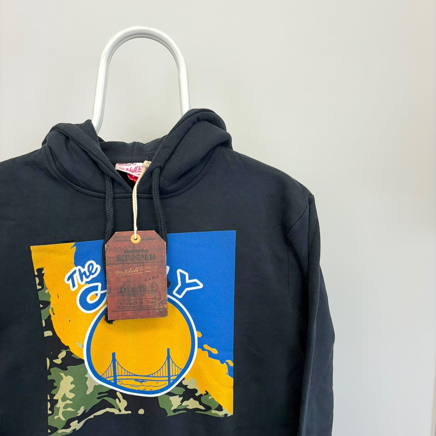 Mitchell & Ness Golden State Warriors Camo Paint Brush Hoodie