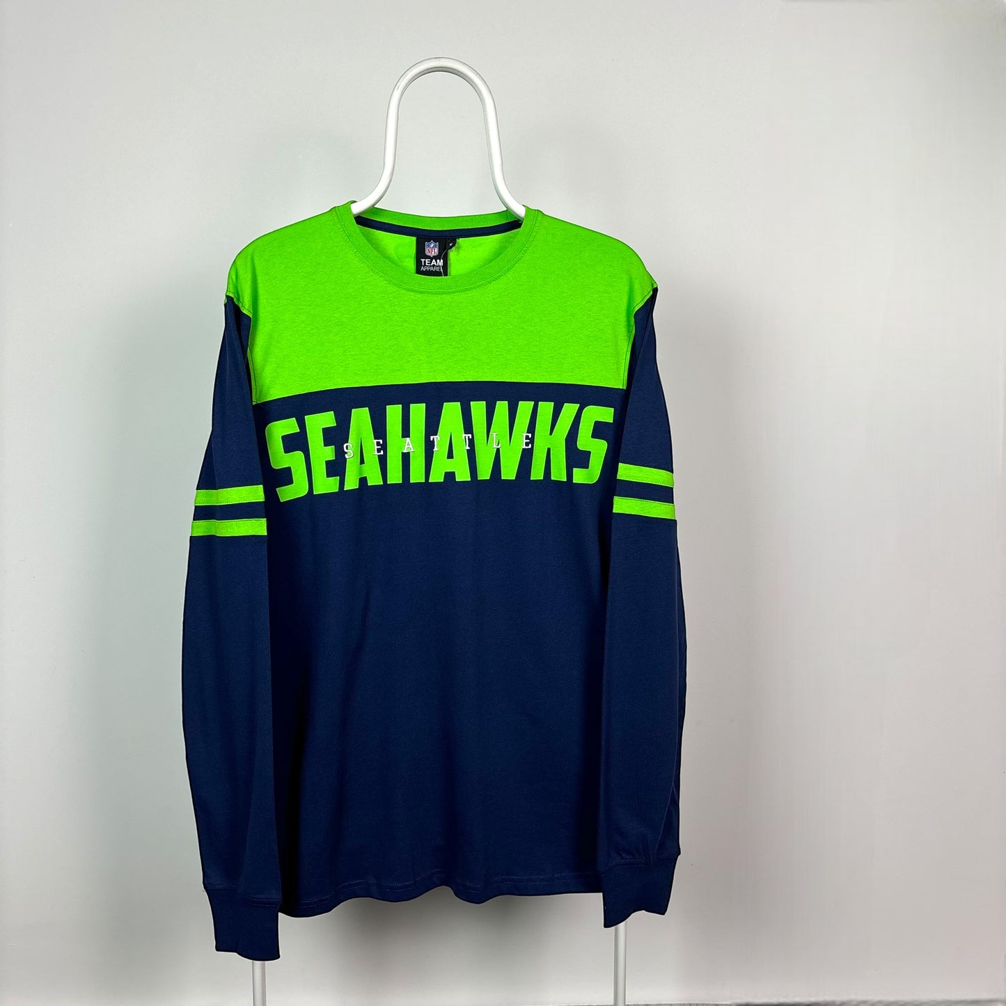 Fanatics Seattle Seahawks Panelled Long Sleeve T-Shirt