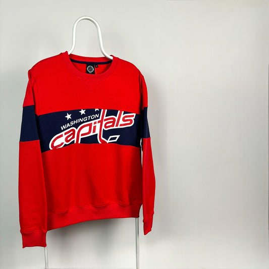 Fanatics Washington Capitals Panel Sweatshirt