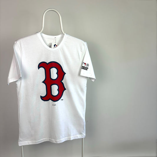 Fanatics London Series Boston Red Sox "Betts" Name Number T-Shirt