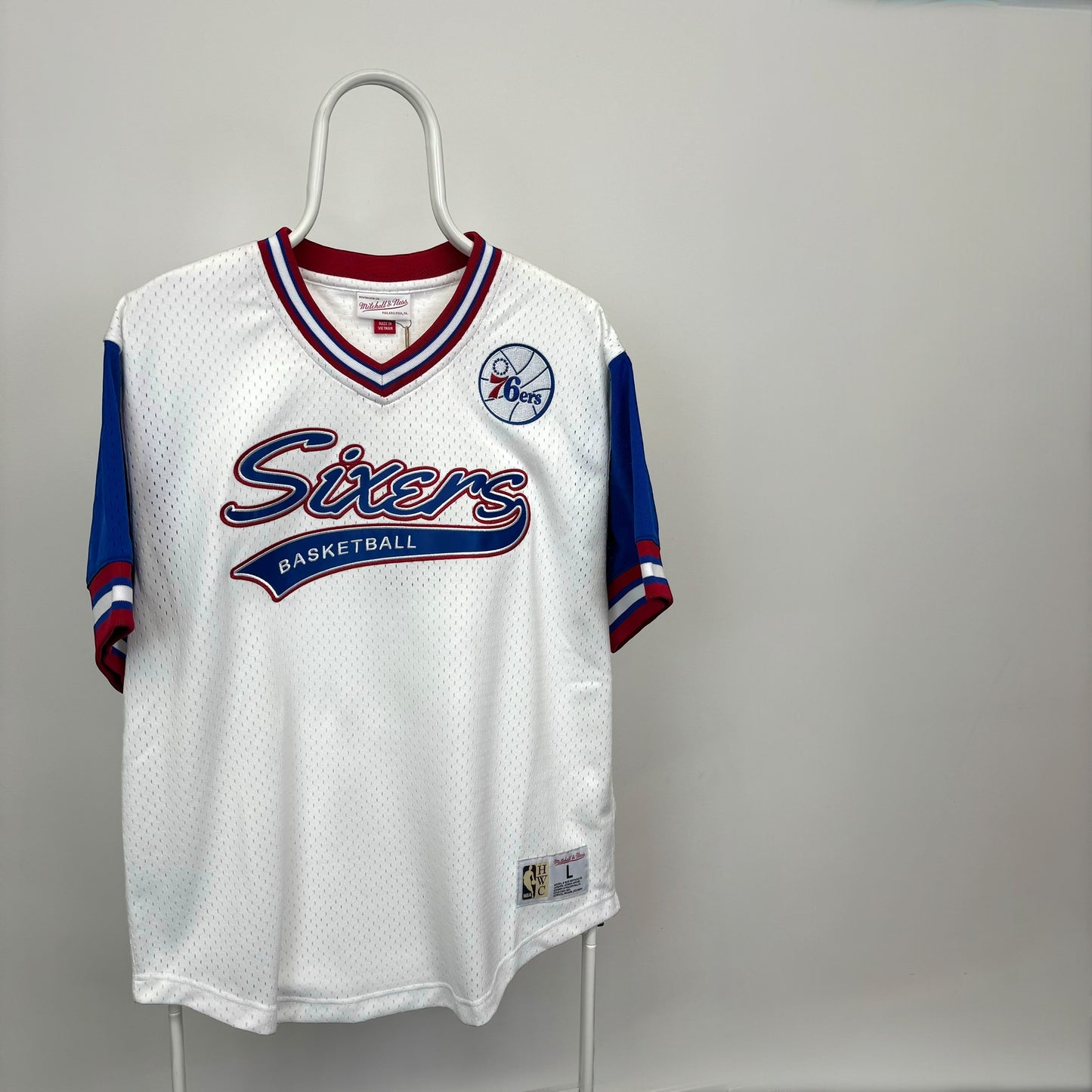 Mitchell & Ness Philadelphia 76ers Prospect Mesh Jersey