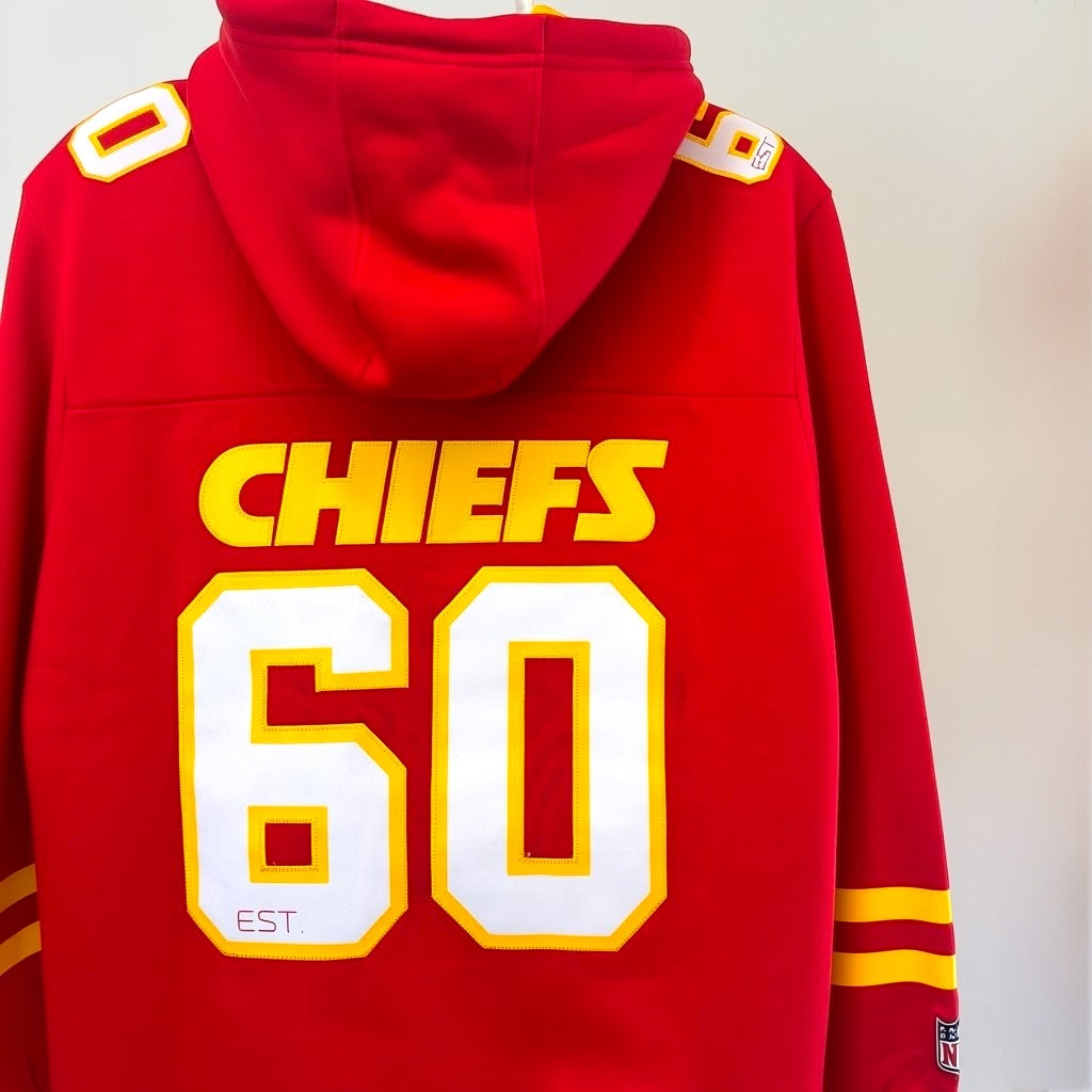 Kansas City Chiefs Fanatics Foundation Hoodie – Red 60 EST