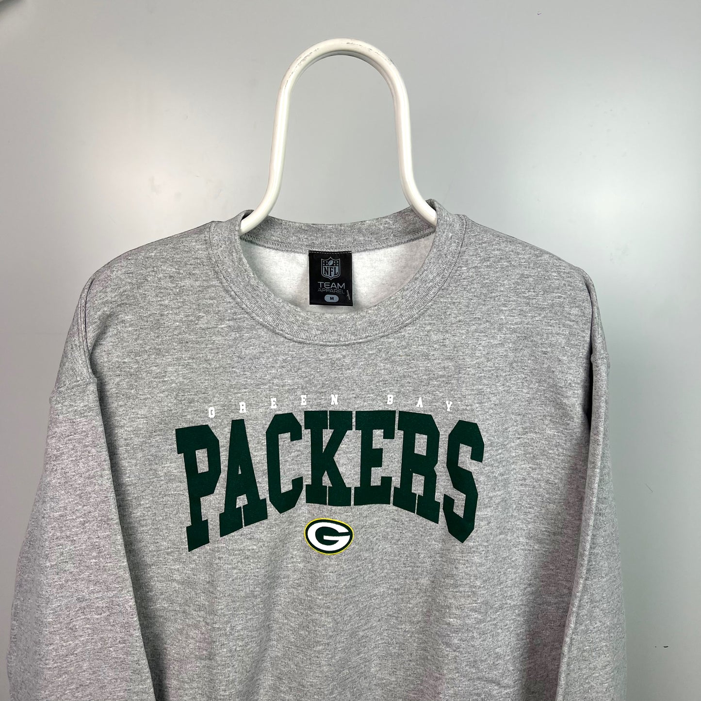 USA Fanatics NFL Green Bay Packers Spellout Sweatshirt [M]