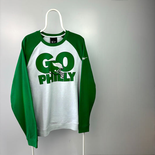 Nike Philadelphia Eagles Graphic Print Helmet Sweatshirt [L]