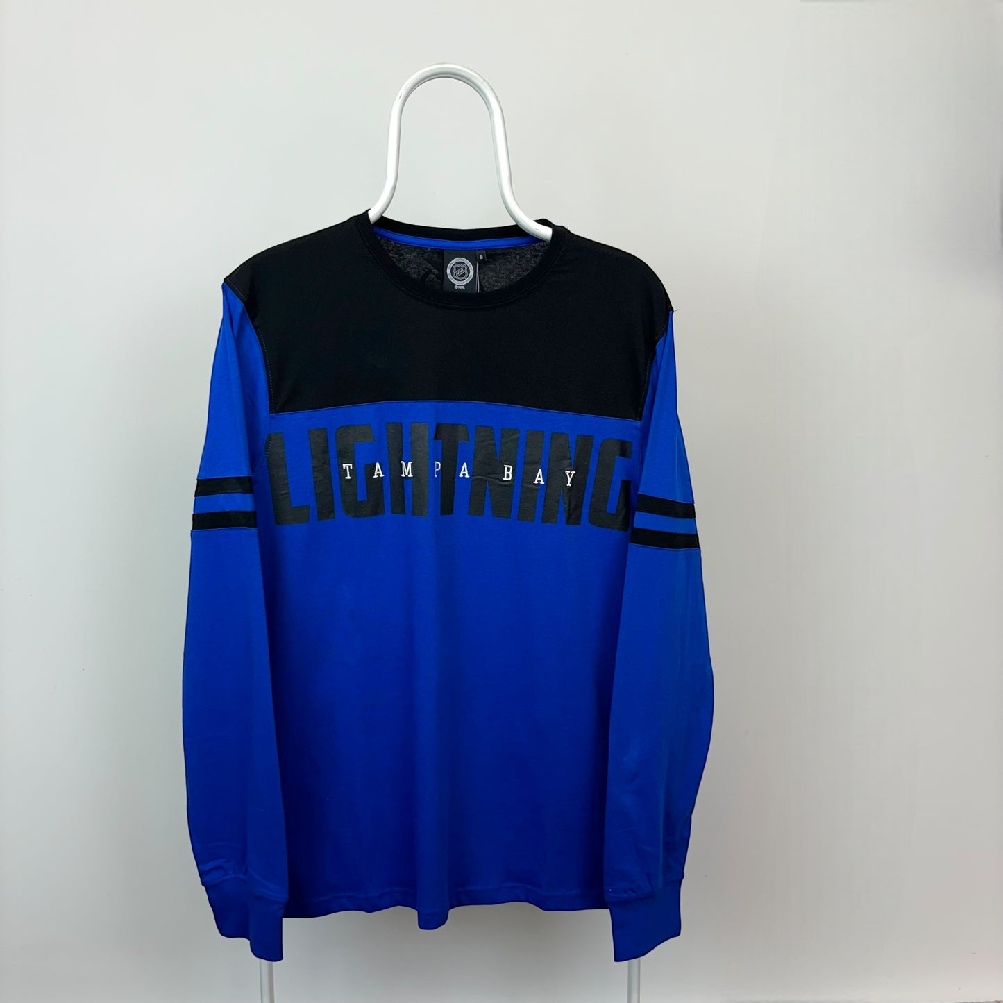 Fanatics Tampa Bay Lightning Panelled Long Sleeve T-Shirt