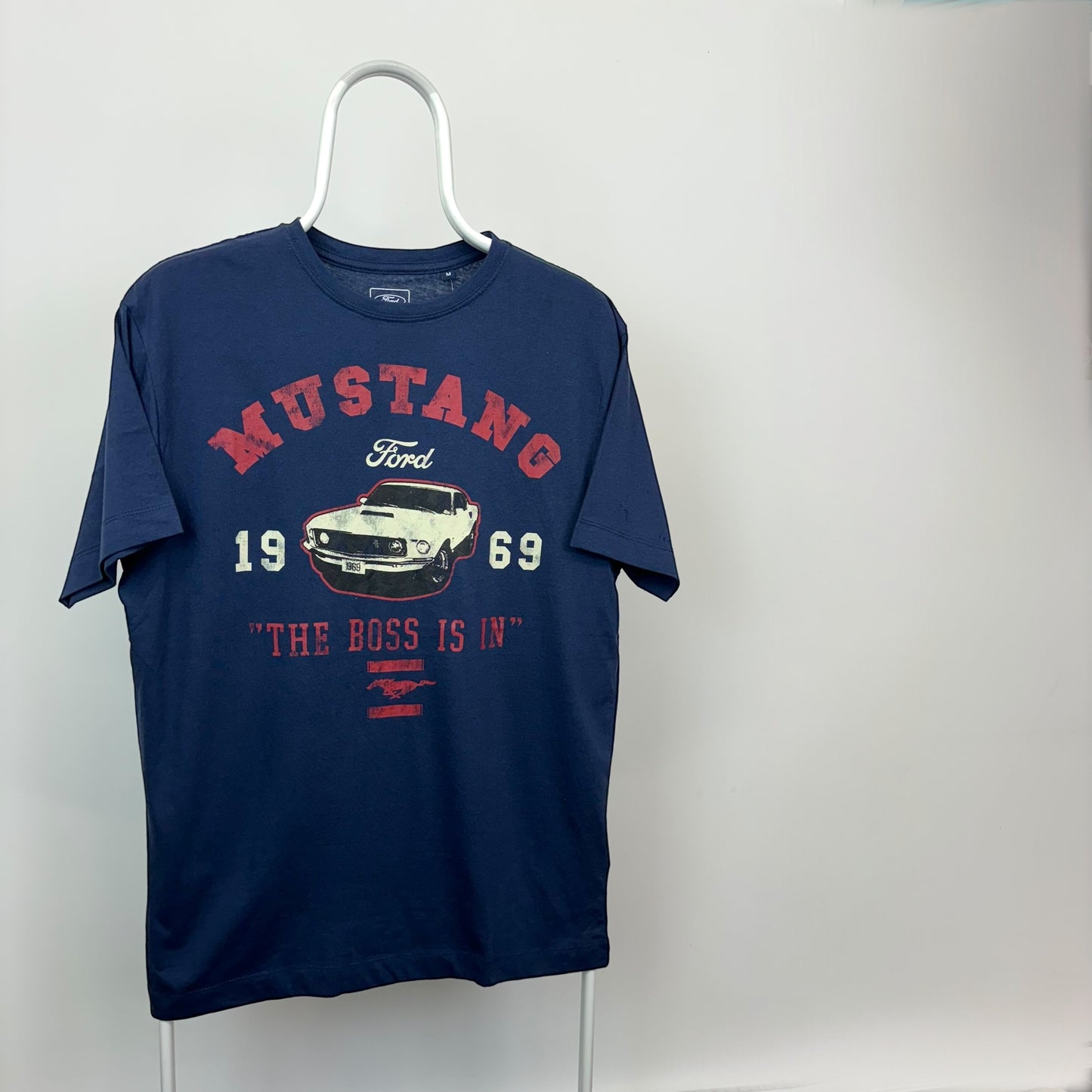 OFM Ford Mustang Graphic Print T-Shirt