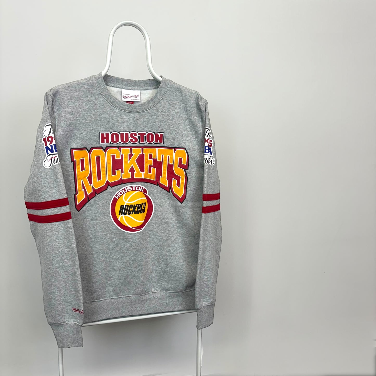 Mitchell & Ness Houston Rockets All Over Print Sweatshirt