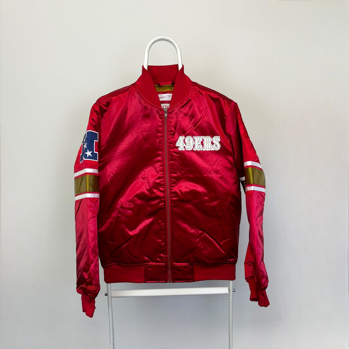 Mitchell & Ness San Francisco 49ers Heavyweight Satin Jacket