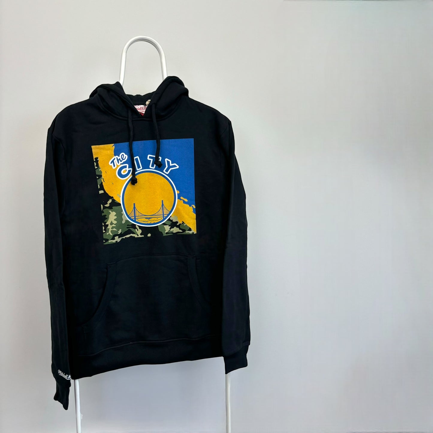 Mitchell & Ness Golden State Warriors Camo Paint Brush Hoodie