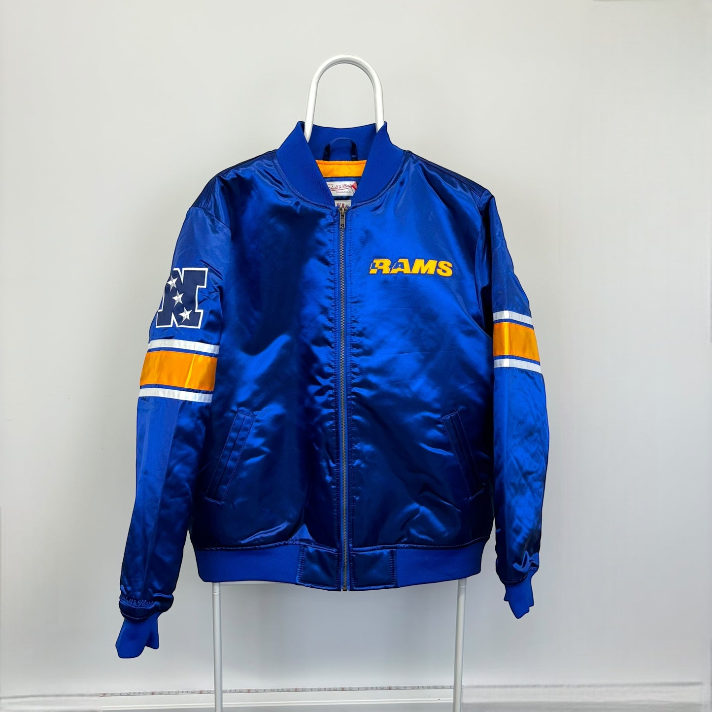 Mitchell & Ness LA Rams Heavyweight Satin Jacket