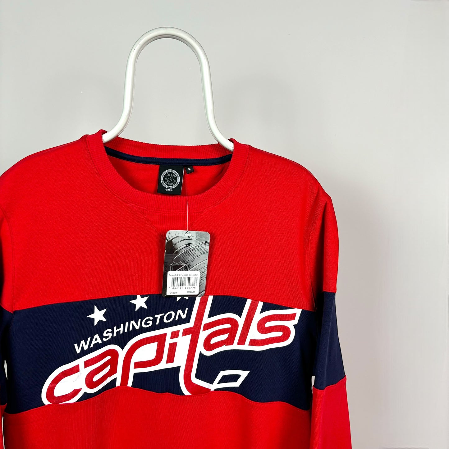 Fanatics Washington Capitals Panel Sweatshirt