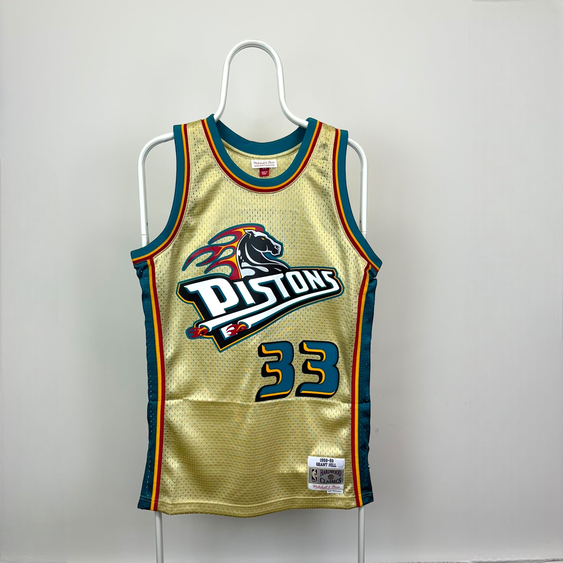 Detroit Pistons Gear Mitchell Ness Swingman Detroit Pistons