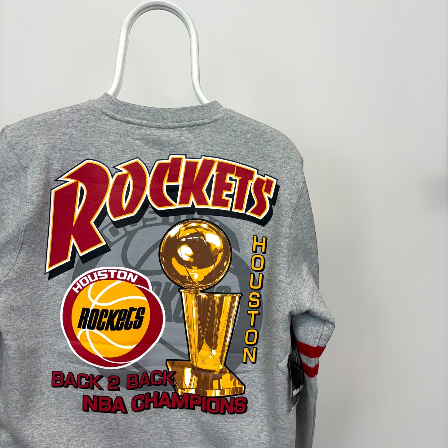 Mitchell & Ness Houston Rockets All Over Print Sweatshirt