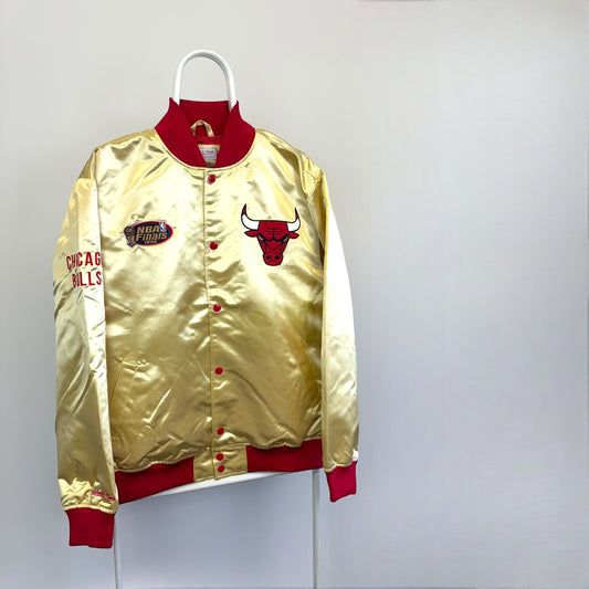 Mitchell & Ness Chicago Bulls NBA Finals Satin Jacket