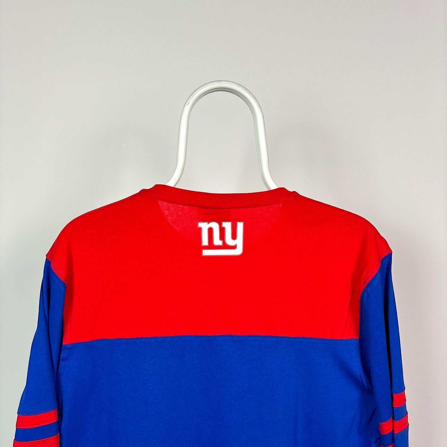 Fanatics New York Giants Panelled Long Sleeve T-Shirt