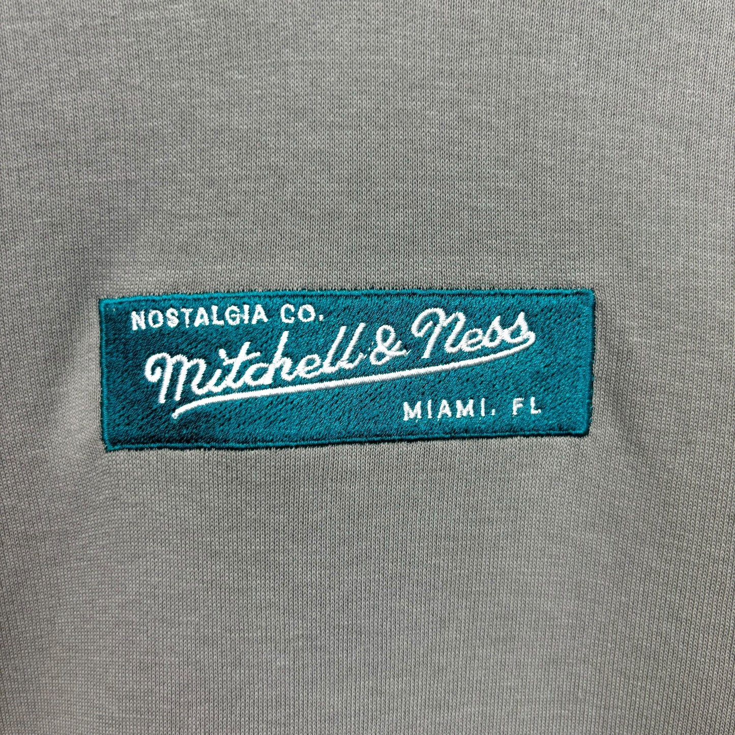 Mitchell & Ness Box Logo Hoodie - "Dolphins"