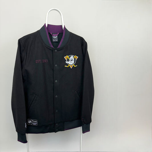 Fanatics Anaheim Mighty Ducks Letterman Jacket