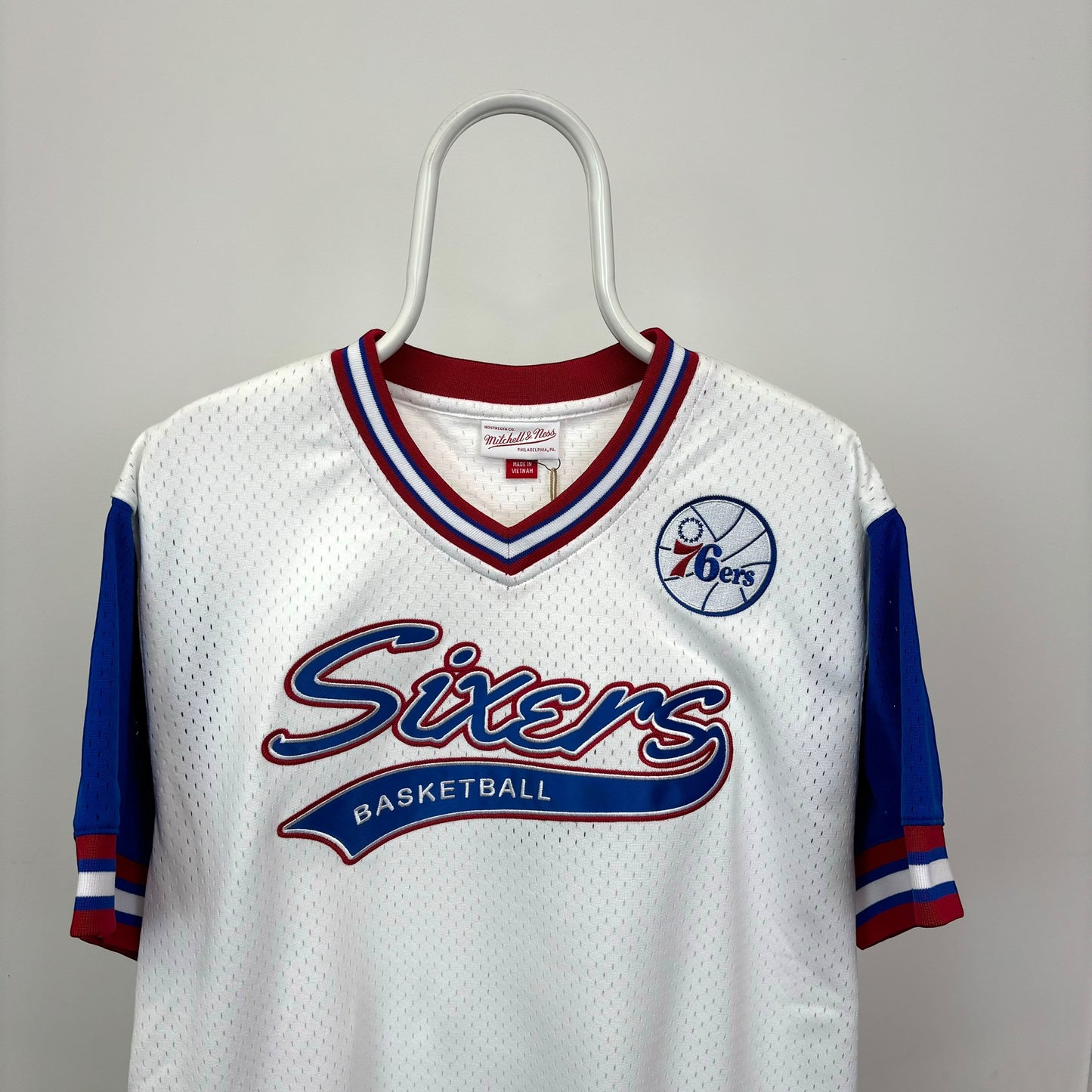 Mitchell & Ness Philadelphia 76ers Prospect Mesh Jersey