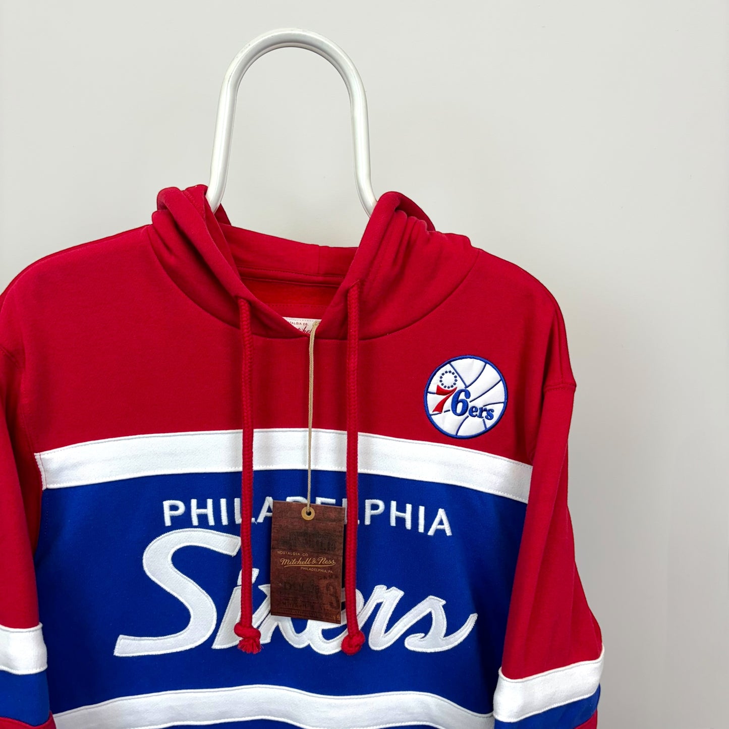 Mitchell & Ness Philadelphia 76ers Head Coach Hoodie