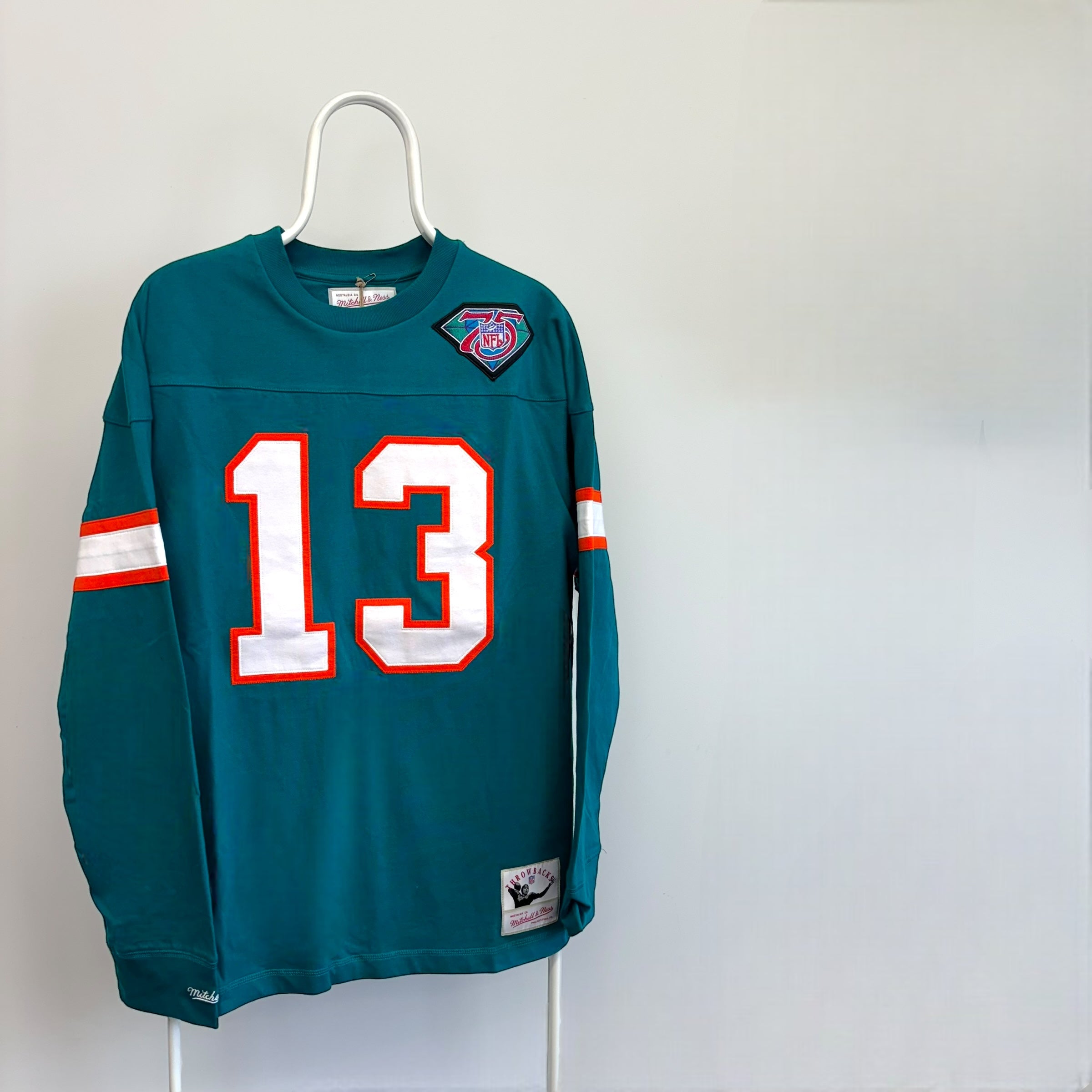 Mitchell Ness Throwback Miami Dolphins Marino Sweatshirt