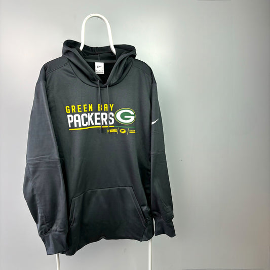 Nike Green Bay Packers Spellout Hoodie