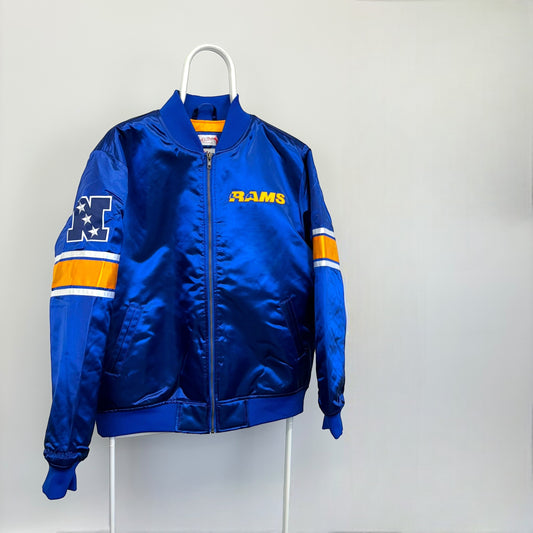 Mitchell & Ness LA Rams Heavyweight Satin Jacket