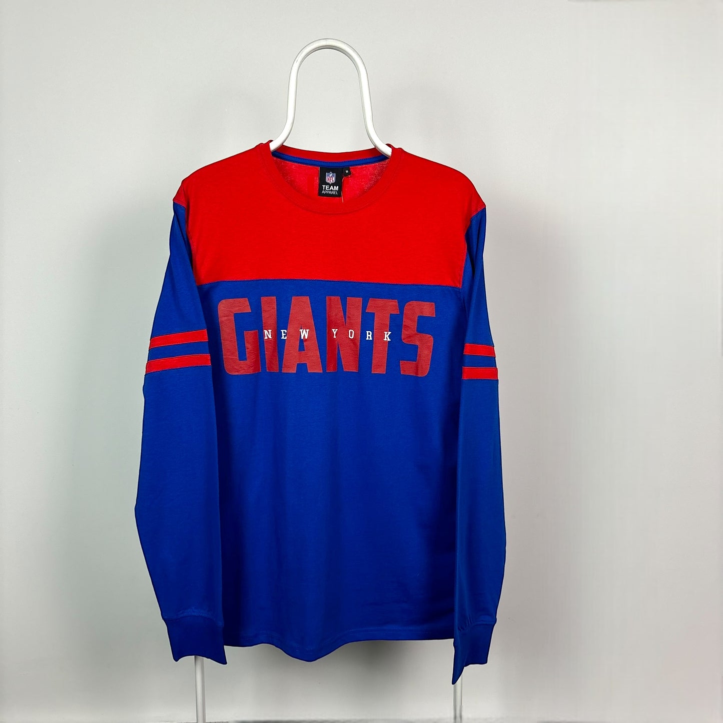 Fanatics New York Giants Panelled Long Sleeve T-Shirt