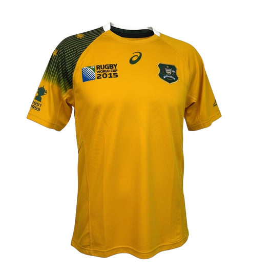 Asics Australia Wallabies 2015 World Cup Home Jersey