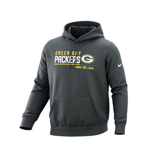 Nike Green Bay Packers Spellout Hoodie