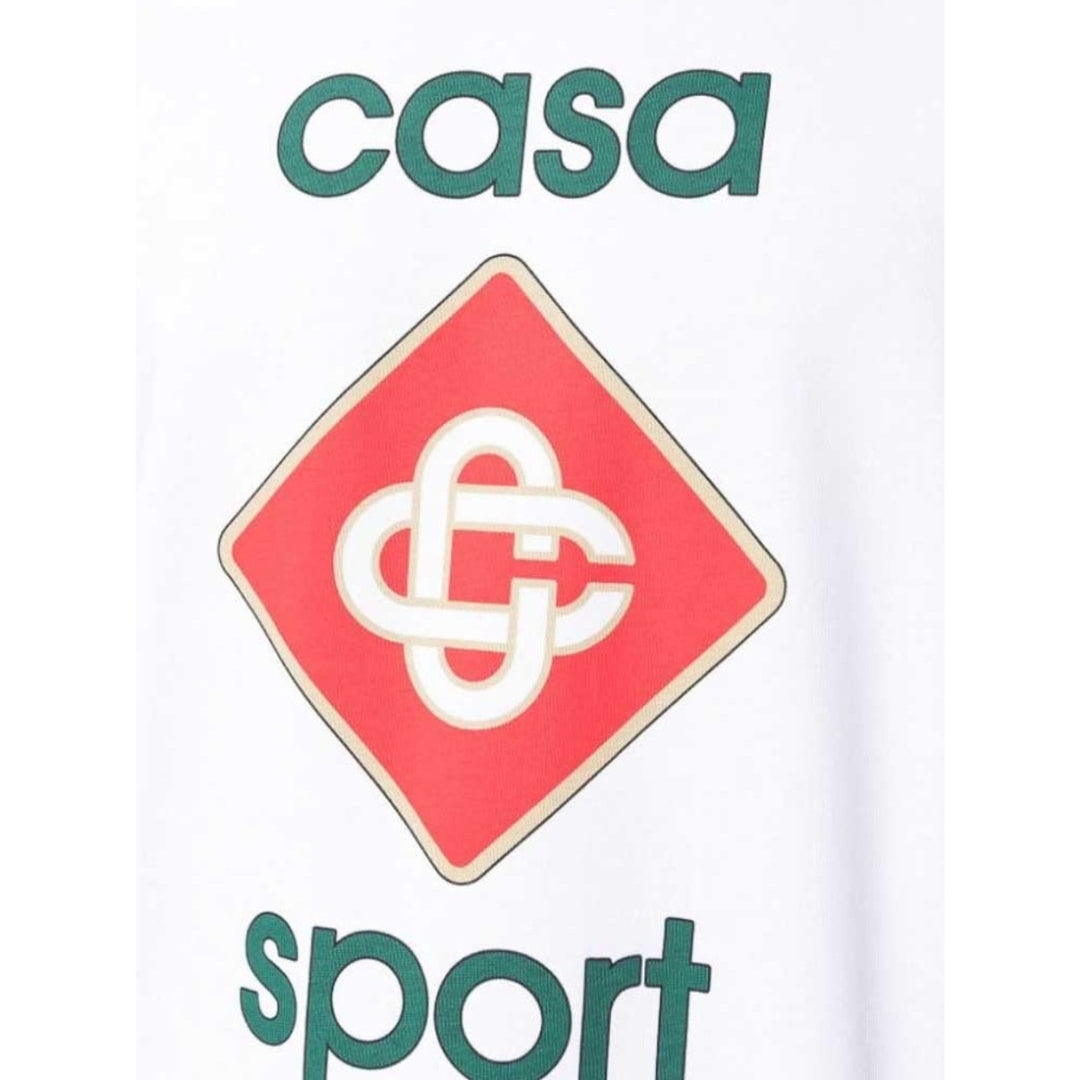 Casablanca Casa Sport Design White T-Shirt XS