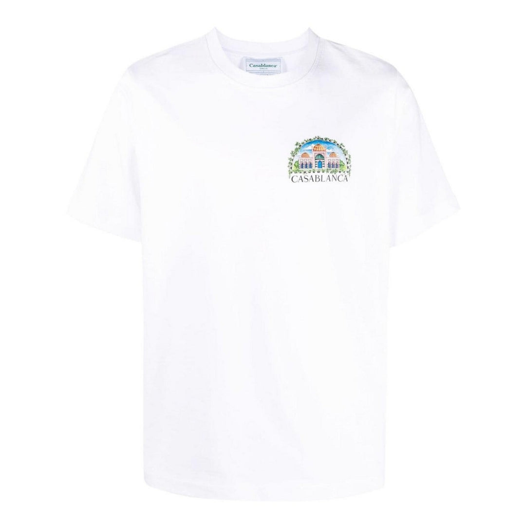 Casablanca Vue De Damas White T-shirt XL