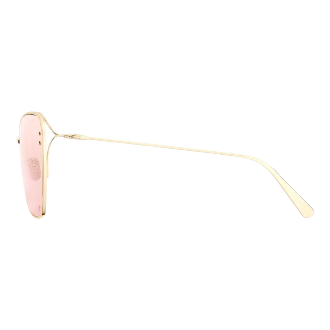 Dior Miss Dior Gold Frame Pink Lens Sunglasses